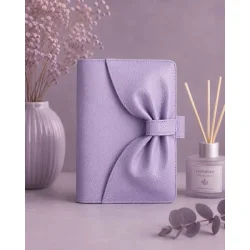 A6 Pebble Bow Binder