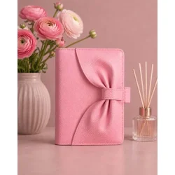 A6 Pebble Bow Binder