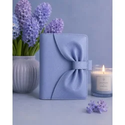 A6 Pebble Bow Binder