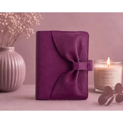 A6 Pebble Bow Binder