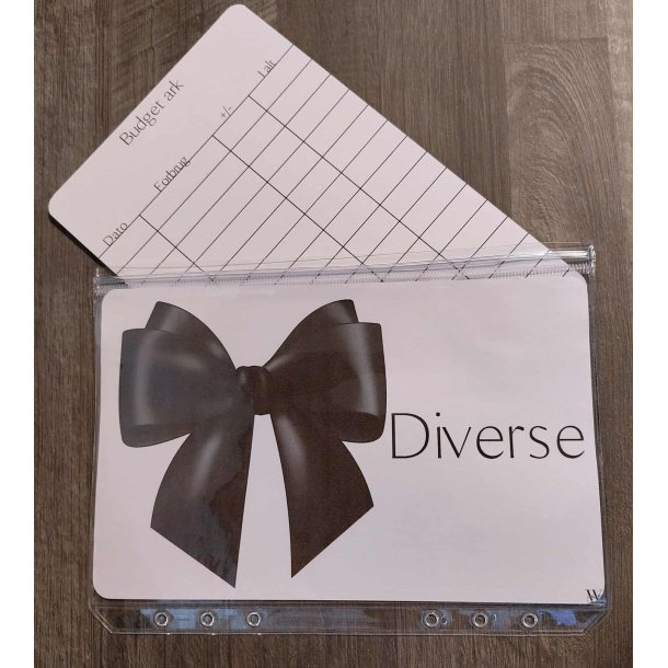 A5 Klar dobbelt lomme