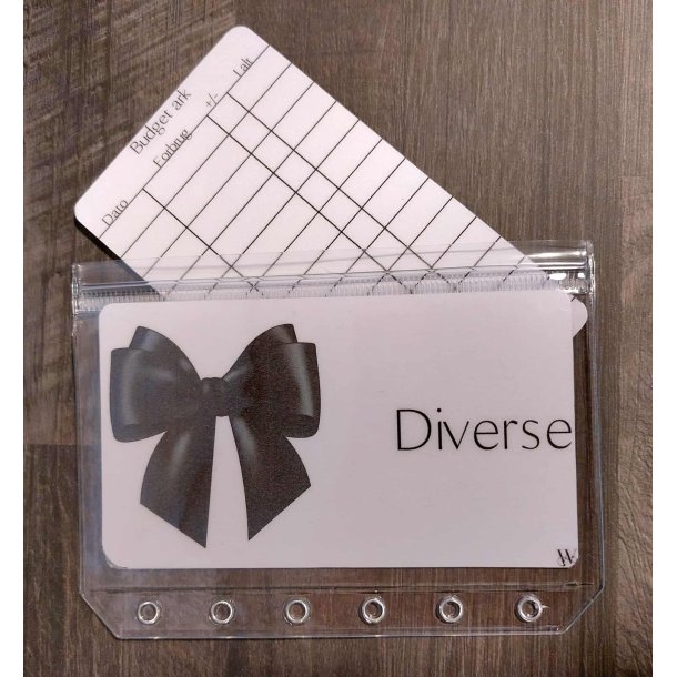 A7 Klar dobbelt lomme