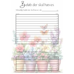 �rs Budget bog med potteplanter