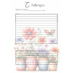 �rs Budget bog med potteplanter