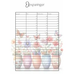 �rs Budget bog med potteplanter