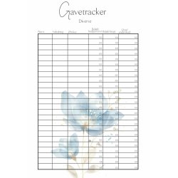 rs Budget Bog - Bl blomster