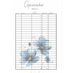 rs Budget Bog - Bl blomster