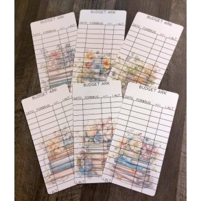 Budget Ark m. Blomster & B�ger