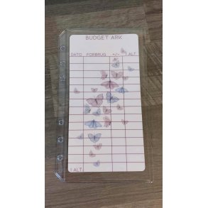 A6 Klar enkelt lomme uden luk