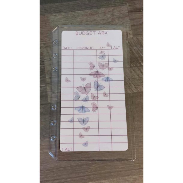 A6 Klar enkelt lomme uden luk