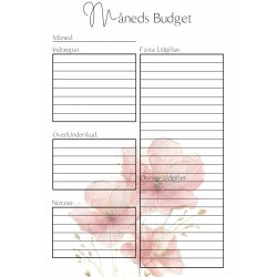 rs Budget Bog - Lyserde blomster